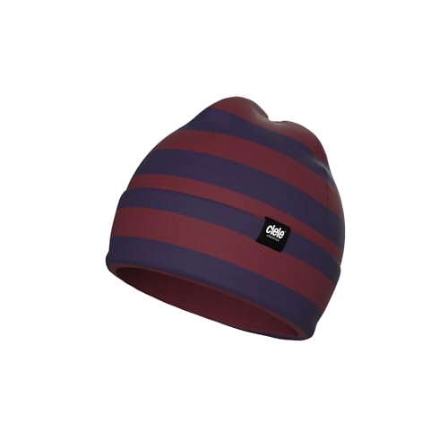 Ciele CR3Beanie Barres Malbec bonnet sport hiver anti transpiration