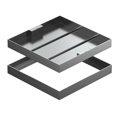Cubierta de Acero Inoxidable Impermeable contra Olores de Tanque Séptico 2