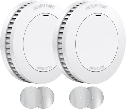 XINDUM Detector de Humo Mini 2 Piezas