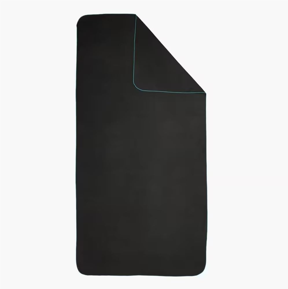 Decathlon Microfibre Towel Size L + 85 x 160 cm (Black)