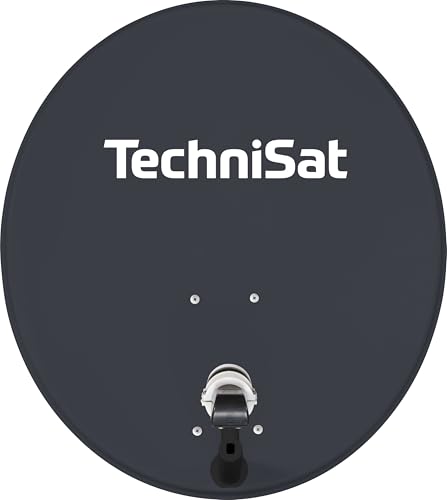 TechniSat TECHNITENNE 70 Satelliten-Schüssel für 4 Teilnehmer (70 cm digital Sat Anlage,...