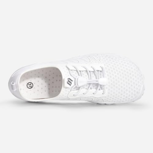 Image of Hike Barefoot Water Shoes for Women Men Footwear, Quick Dry Wide Toe Box Pro Beach Swim Athletic Sports Shoes, Non-Slip Lightweight Aqua Shoe for Pool Hiking Walking Kayaking Diving Surfing