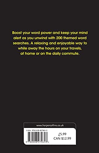 Wordsearch Challenge Book 1: 200 Themed Wordsearch Puzzles