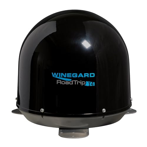 Winegard RT2035T Roadtrip T4 in-Motion RV Satellite Dish (Dish, DIRECTV, BellTV) - Fully Automatic RV Satellite Antenna