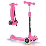Roulage Doux et Confortable : La trottinette est équipée de roues en polyuréthane de haute qualité de 120mm, d'un plancher robuste et de paliers ABEC-7, qui absorbent l'impact du sol et permettent un roulage plus rapide et plus doux. Fournit plus de dégagement au sol pour le roulage. La trottinette est équipée d'un pédale extra-large de 130mm, avec suffisamment d'espace pour les pieds, permettant aux enfants de profiter de chaque trajet.