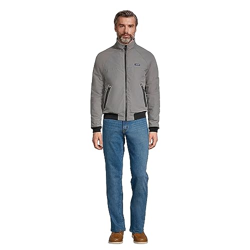 Image of Lands' End Mens Classic Squall Jacket Arctic Gray Regular X-Small