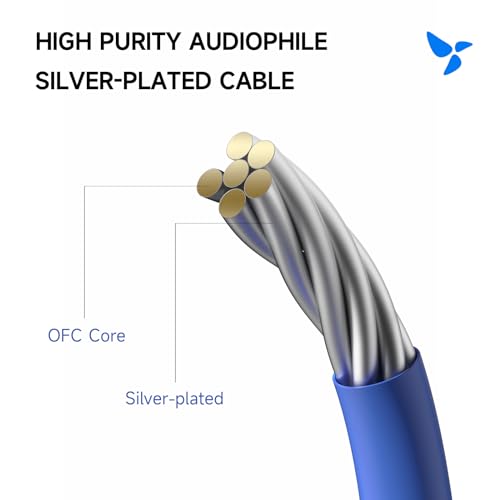 Image of HiBy Digital XOE Wired in-Ear Headphones DLC Dynamic HiFi Earphones with MIC 3.5mm Jack