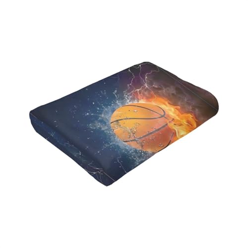 Couverture de voyage en flanelle imprimée ultra douce et légère pour lit