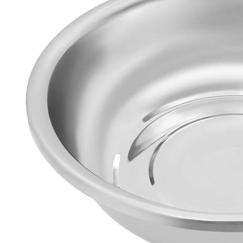Tazones Mezcladores de Acero Inoxidable 16.9in, Paquete 2 miniatura 5