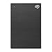 Seagate One Touch 5TB tragbare externe Festplatte, Hardwareverschlüsselung mit Kennwortzugriff, PC, Notebook & Mac, Xbox One & Series, PS4, PS5, USB 3.0, Space Gray, Rescue Service, STKZ5000404