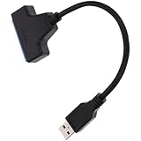 Léger et portable : l'adaptateur USB pour disque dur est une solution portable qui se glisse facilement dans une sacoche d'ordinateur portable et ne nécessite aucune alimentation externe, câble adaptateur ni convertisseur de disque dur