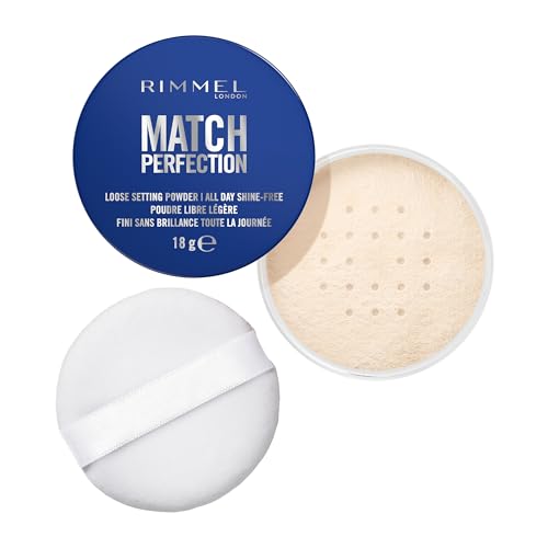 Rimmel Match Perfection Polvos sueltos para rostro transparente n.° 02 Transculent Honey en polvo, 18 g