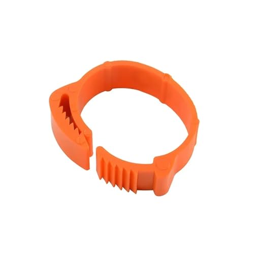 Anillos de pie para pollos ajustables para solucionar mezclas de aves de corral en el corral