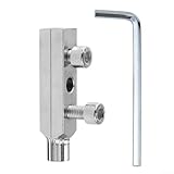 Juego de extractores de tornillos de válvula de acero de aleación tratada térmicamente para tubos de 1/2 pulgada y 3/4 pulgadas, diseñado para quitar tornillos dañados y pegados de varias superficies