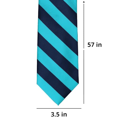 Image of tiemart Men's Striped Tie Standard Length