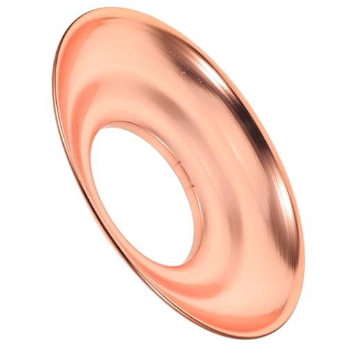 BESPORTBLE Campana Extractora de Humo para Parrilla Estilo Coreano para Barbacoa Interior, Tubo Telescópico de 30 Cm, Acabado Cobre, Ventilación para Restaurantes y Reuniones