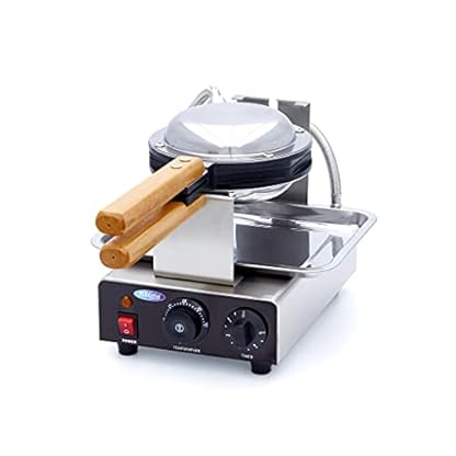 Waffeleisen 1 Stück Bubble Waffle - Antihaftbeschichtung - Bubble Waffles - Waffeleisen - Profi – Bild 7
