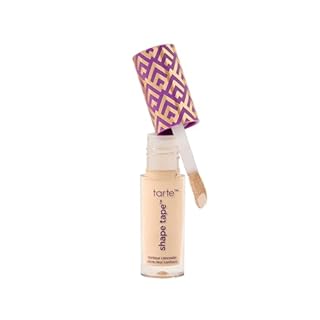 tarte shape tape concealer – Full-Coverage Creaseless Soft Matte Finish, Brightening Under-Eye & Face Makeup, 16hr Longwear, Vegan & Cruelty-Free, travel size, 12S fair