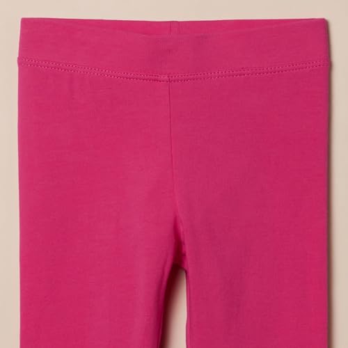 Image of Amazon Essentials Girls' Cotton Stretch Leggings, Multipacks