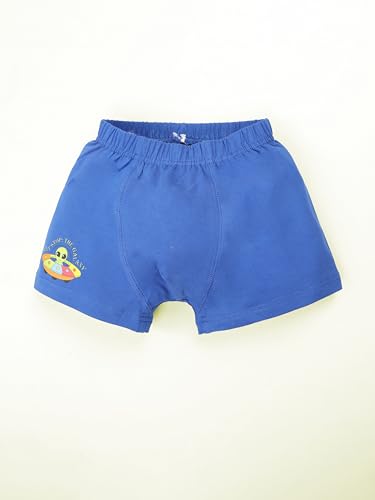 Image of KiddoPanti Boys Boxer Shorts Pack of 3 | Soft Cotton-Lycra Blend | Comfortable Fit with Bio Wash for All-Day Comfort | Kids Briefs