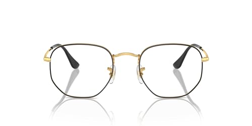 Image of Ray-Ban Unisex Rx6448 Hexagonal Prescription Eyeglass Frames