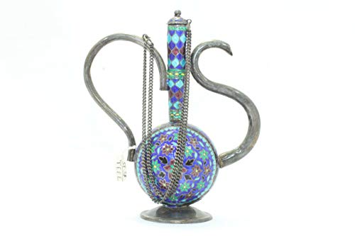 Rajasthan Gems Surai Lot de 2 serveurs à vin en argent sterling 925 - Image 3