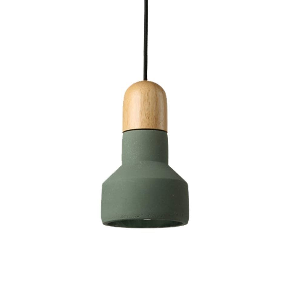 Luces colgantes de techo de hormigón industrial con casquillo E27 para loft