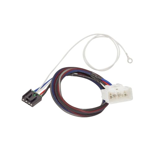 Tekonsha 303100 Controller freno rimorchio cablaggio personalizzato, estremità di controllo del veicolo e freno compatibili con Toyota Tacoma 2016-2023 Toyota Tundra 2015-2017