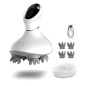 Elektrisches Massagegerät für Kopf, Nacken, Rücken, Schulter & den ganzen Körper, elektrischer Kopfkrauler, Kopfmassagegerät gegen Kopfschmerzen,ideal für Haarmassage, Kopfmassage & Stressabbau