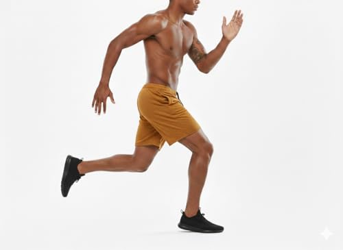 Image of Fort Worth Men's Breahable Relaxed Fit Honeycomb Sports Shorts (Pack of 1)