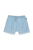 Bonds Girls’ Chambray Shorts, Summer Blue, 000 (0-3 Months)