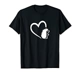 Igel Herz Igel Herzchen - Braunbrustigel Stacheligel T-Shirt
