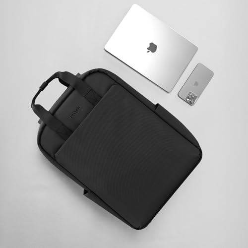 Mack MCE-1521 Nova Eco Çevre Dostu Laptop Sırt Çantası 15.6 inç,YKK Fermuarlı Bilgisayar Sırt Çantası, Kadın ve Erkek Günlük Çanta, Okul ve İş Çantası, Siyah - Görsel 6