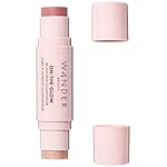 Wander Beauty On-the-Glow Blush and Illuminator – Bare/Nude Glow – 7-in-1 Hydrating Cream Blush & Highlighting Stick – Stick Blush for Cheeks, Lip, Face & Body – Highlighter Makeup & Blush – 0.4 oz