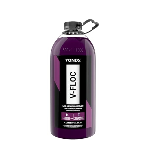 vonixx Shampoo Automotivo Concentrado 1:400 V-floc 3 Litros