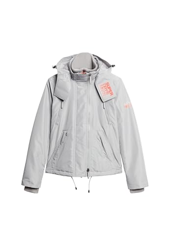 Superdry Mountain Windcheater Veste pour femme, Gris (Dove Grey), 40