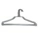 BriaUSA Heavy Duty 50 Pack Coat Hangers 18 inch Length 11.5 Gauge Thickness Galvanized Metal Wire Standard Clothes Hangers