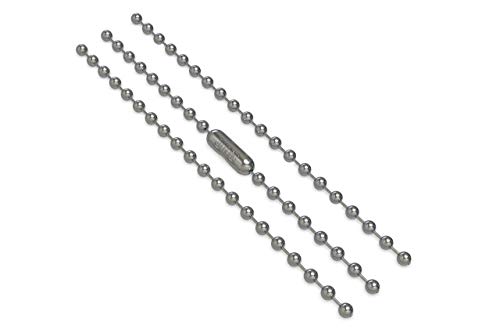 Sterling Silver Hypoallergenic Ball Chain Necklace - 1.8 mm, 24"