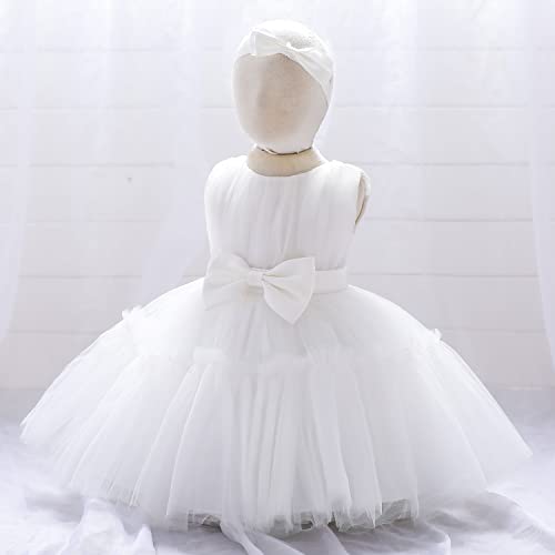 Tuiji Baby Girl Baptism Wedding Dresses Christening Dresses For Baby Girl 6 12 Months White Toddler Dresses 70 #TOP3