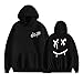 Produktbild Jiamuxiangsi Pullover Hoodie Hoody Louis Tomlinson 91 One Direction Kombinatio Männer Und Frauen Hoodies Hooded Sweatshirts Trainingsanzug Mit Praktischer Tasche (Color : Black 3, Größe : S)