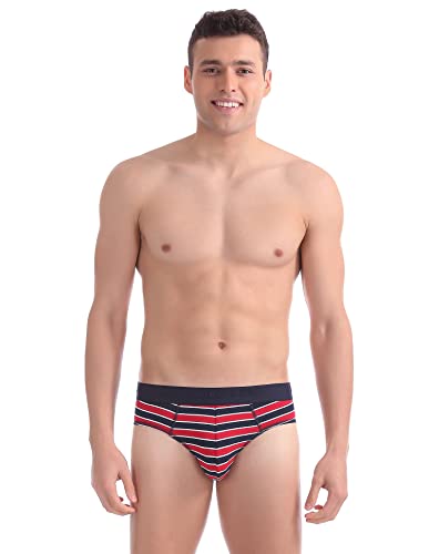 Image of U.S. Polo Assn. Stripe Cotton Spandex I001 Briefs - Pack Of 1
