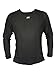 iFR Breathable Stretch Thermal Long Sleeve FR T-Shirt (Black, X-Large)