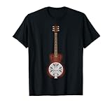 resonador de guitarra acustica Ligero, Encaje clasico, Manga de doble puntada y bastilla baja