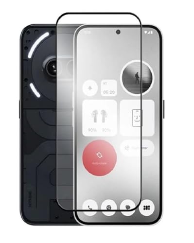 Image of HD Tempered Glass Screen Protector Compatible For Nothing Phone 2A With Edge To Edge Coverage And Easy Installation Kit