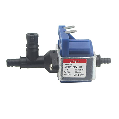 JIAYIN JYPC-2 Elektromagnetische Vibartion Magnetpumpe AC 220 V – 240 V 16 W für elektrisches Bügeleisen, Dampfmopp/Dampfgarer/Kaffeemaschine usw