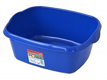 Wham - Ciotola rettangolare grande, colore: Blu