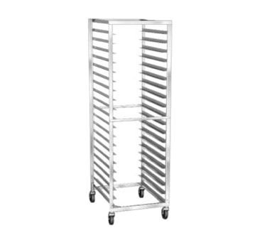 Lakeside 162 Food Service Narrow Opening Pan Rack, Stainless Steel, 37 Trays (Fully Assembled)