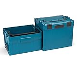 Bosch Sortimo Werkzeugkoffer | L BOXX 374 & LT BOXX 272 | Sortimentskasten Kunststoff Gross | Werkzeugkoffer leer | Ideale Sortimentskoffer groß