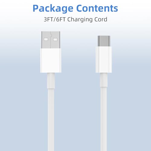 Car Carplay for iPhone 17 16 15 Charger Cord, 2Pack [3FT+6FT] USB A to USB C Charging Cable for Apple 17 16 15 Pro/Pro Max/Plus Type C Cord, for iPad Pro 12.9/11, Air 5th/4th Gen