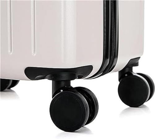 ANIIC Luggage Suitcases With Wheels Lightweight Suitcase Security Combination Lock Suitcase Luggage Suitcase Checked Luggage Suitcase Spinner Luggages (Color : Black, Size : 20 in)3
